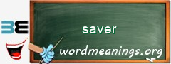 WordMeaning blackboard for saver